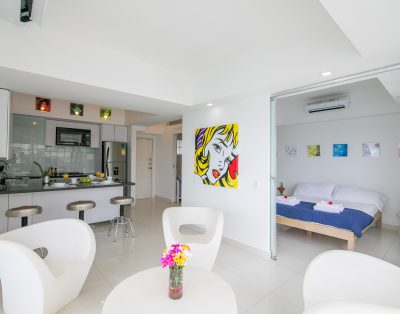 Apt.en Bocagrande – Cartagena-2 BR – Floor 19th!!